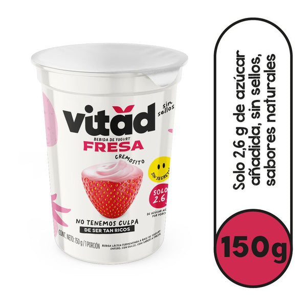 BEBIDA LACTEA VITAD 150G  FRESA